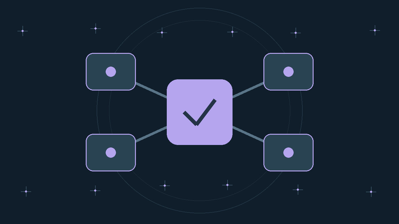 Illustration générée : modules reliés.