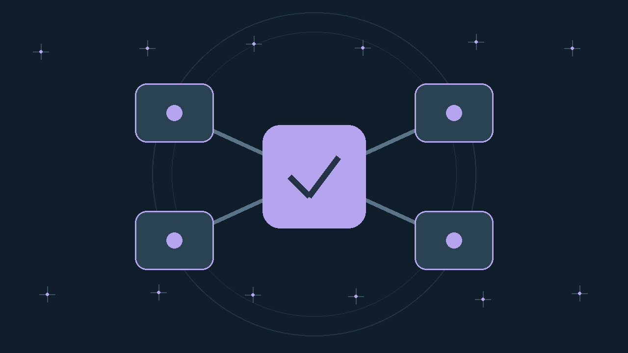 Illustration générée : modules reliés.