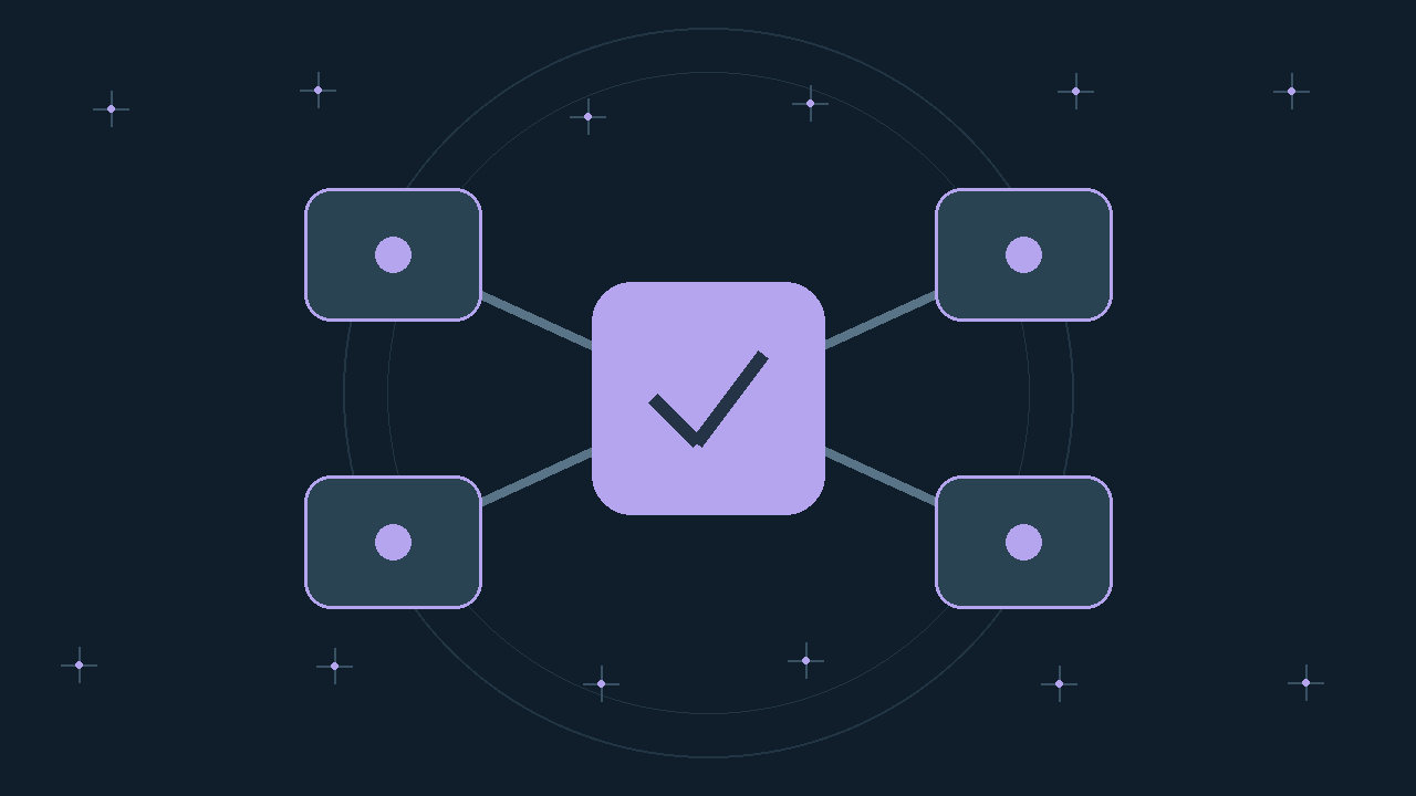 Illustration générée : modules reliés.