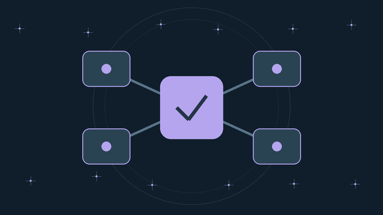 Illustration générée : modules reliés.